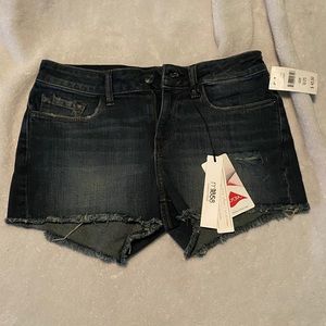 Cary mid rise denim shorts